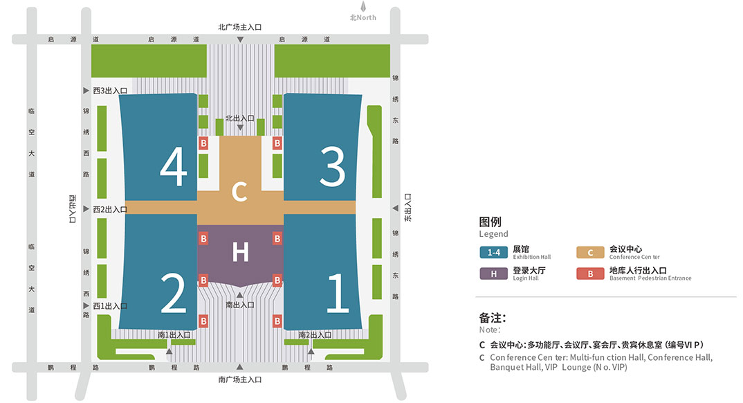 展会布局图